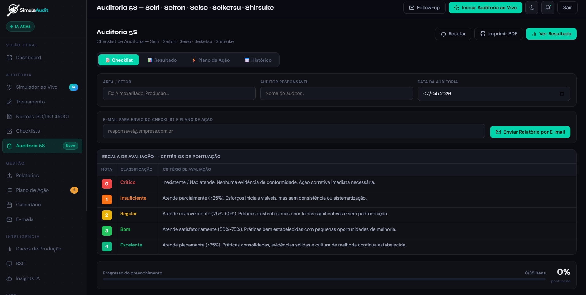 Auditoria 5S